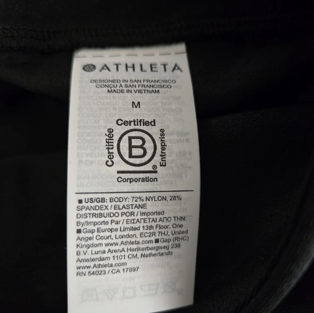 NWT Athleta Elation Ultra High Rise Sheen Legging